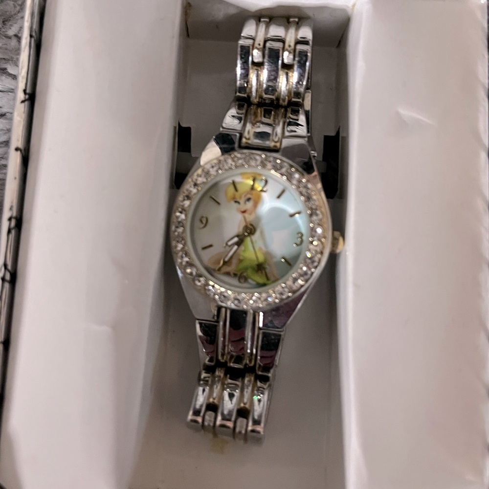 NWT Disney Tinkerbell Ladies Watch Original packaging & band extenders included!